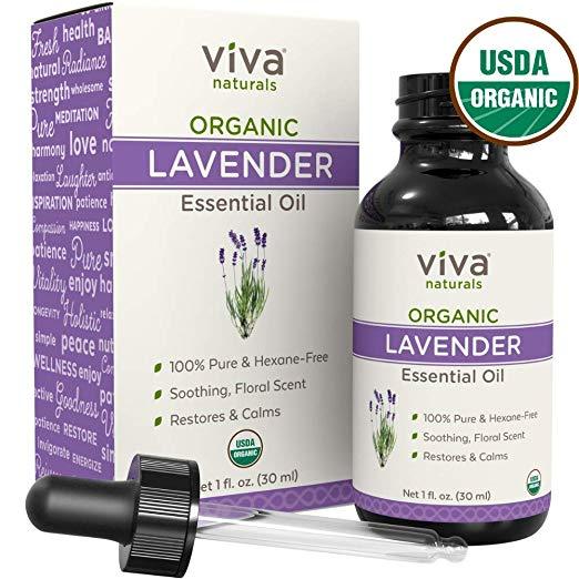 Naturals Organic Lavender Essential Oil Few Drops. BOOM.