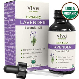 Naturals Organic Lavender Essential Oil Few Drops. BOOM.